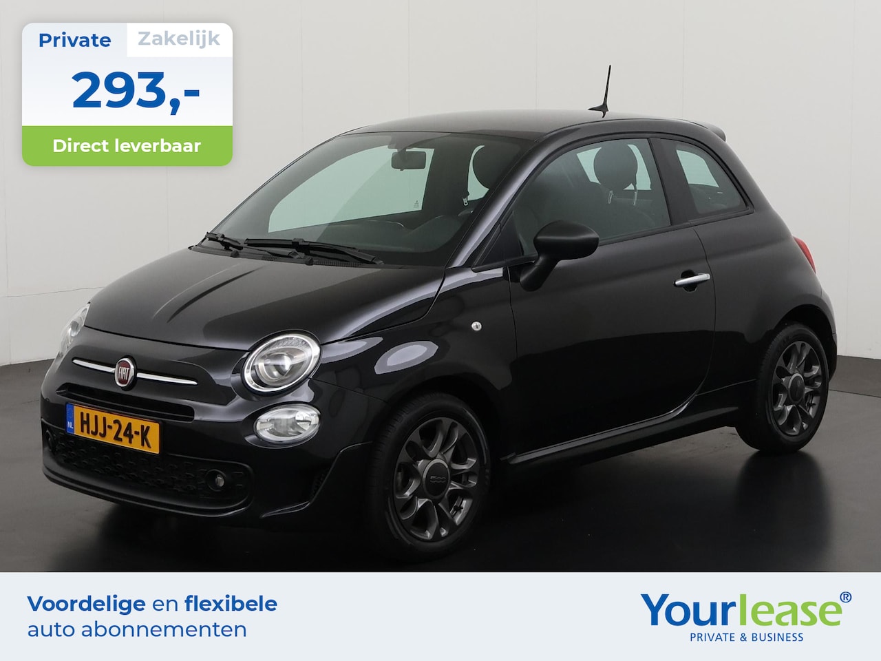 Fiat 500 - 1.0 Hybrid Connect | All-in 293,- Private Lease | Zondag Open! - AutoWereld.nl