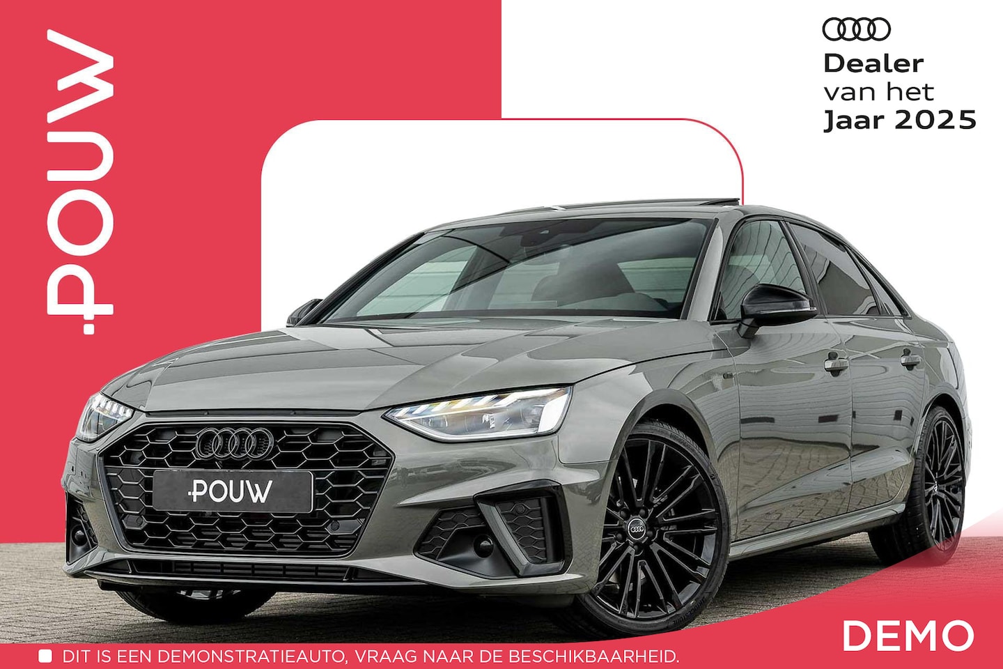 Audi A4 Limousine - 35 TFSI 150pk S-tronic S-Line Competition | Trekhaak | Elek. Schuif-/kanteldak - AutoWereld.nl