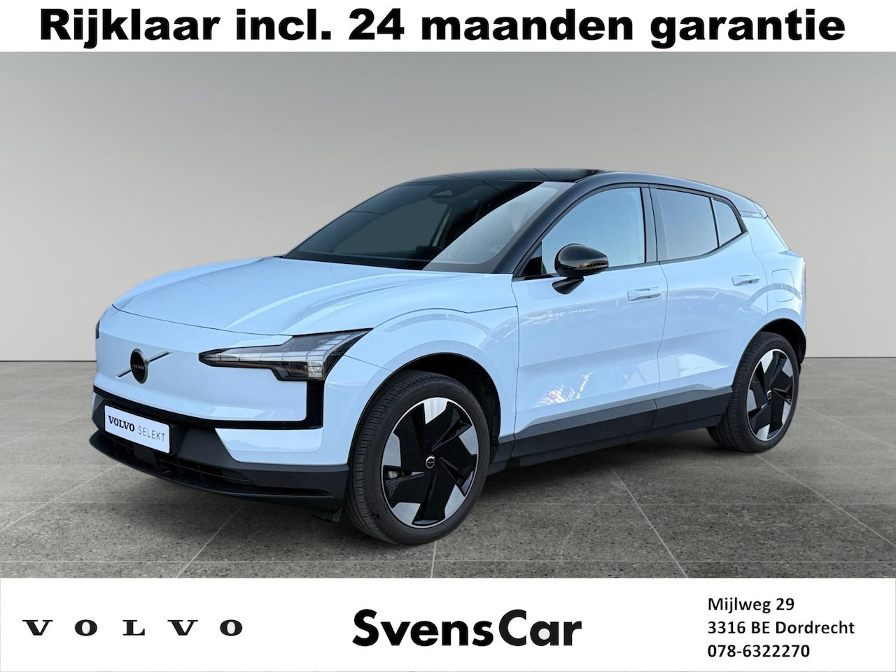 Volvo EX30 - Single Motor Extended Range Plus 69 kWh | Extra getint glas | Harman/Kardon Audio | Keyles - AutoWereld.nl