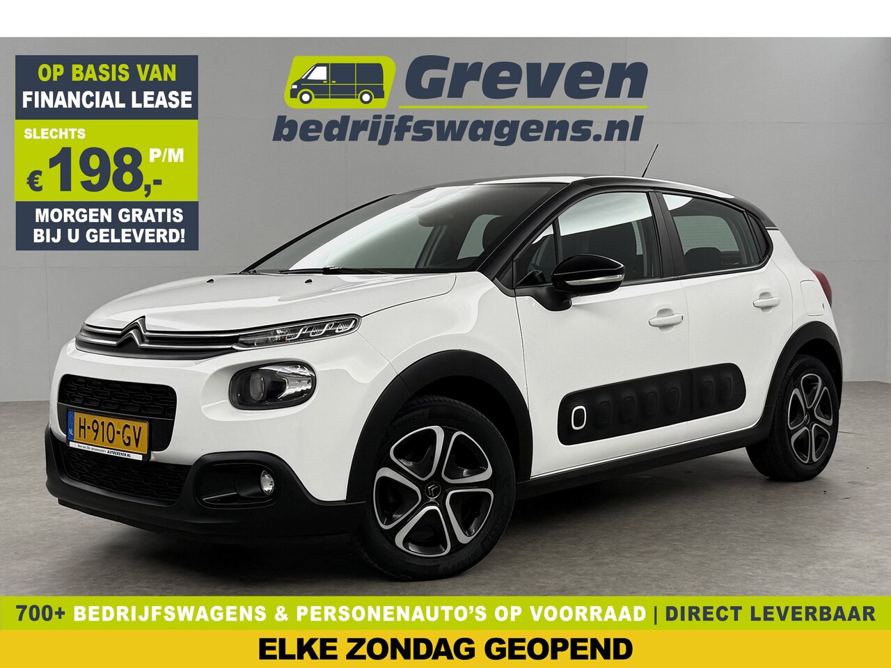 Citroën C3 - 1.2 PureTech Clima Cruise Carplay 16"LMV Navi LED PDC Trekhaak - AutoWereld.nl