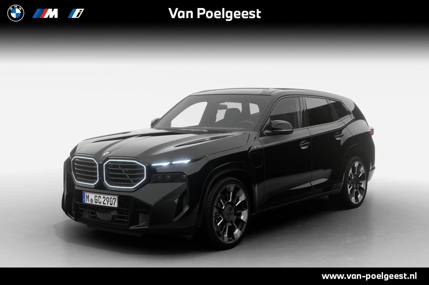 BMW XM - PHEV 50e | 23" LM M Sterspaak (styling 923 M) Bicolor Jet Black | Trekhaak met elektrisch - AutoWereld.nl