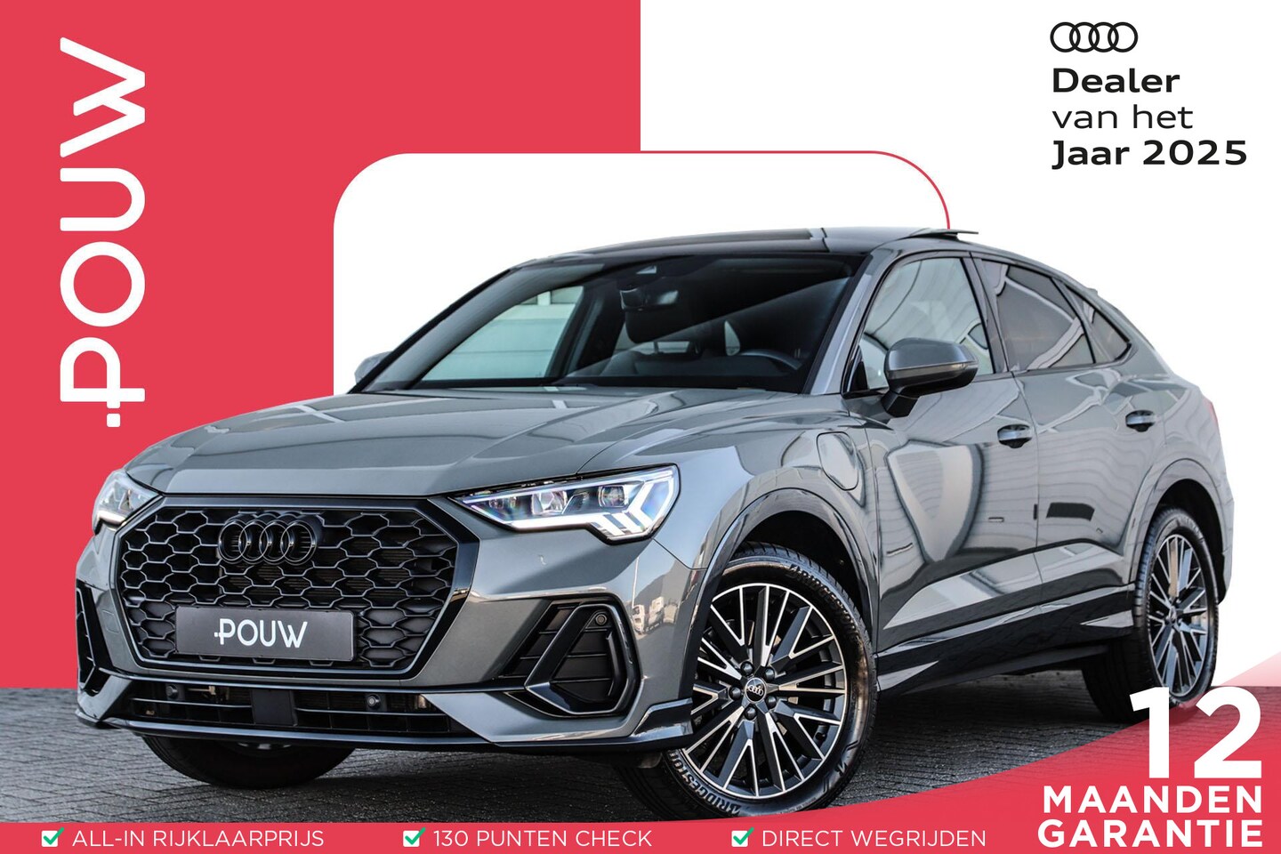 Audi Q3 Sportback - 45 TFSIe 245pk S-Line Edition | Panoramadak | Stoelverwarming - AutoWereld.nl