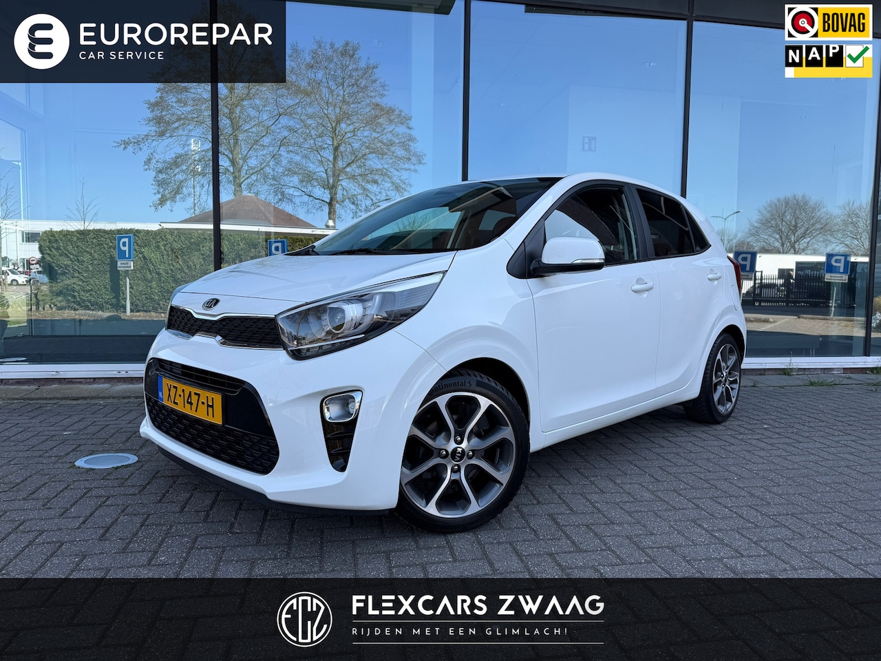 Kia Picanto - 1.0 CVVT Design Edition - Navi - Leder - Camera - Airco - Org.NL - AutoWereld.nl