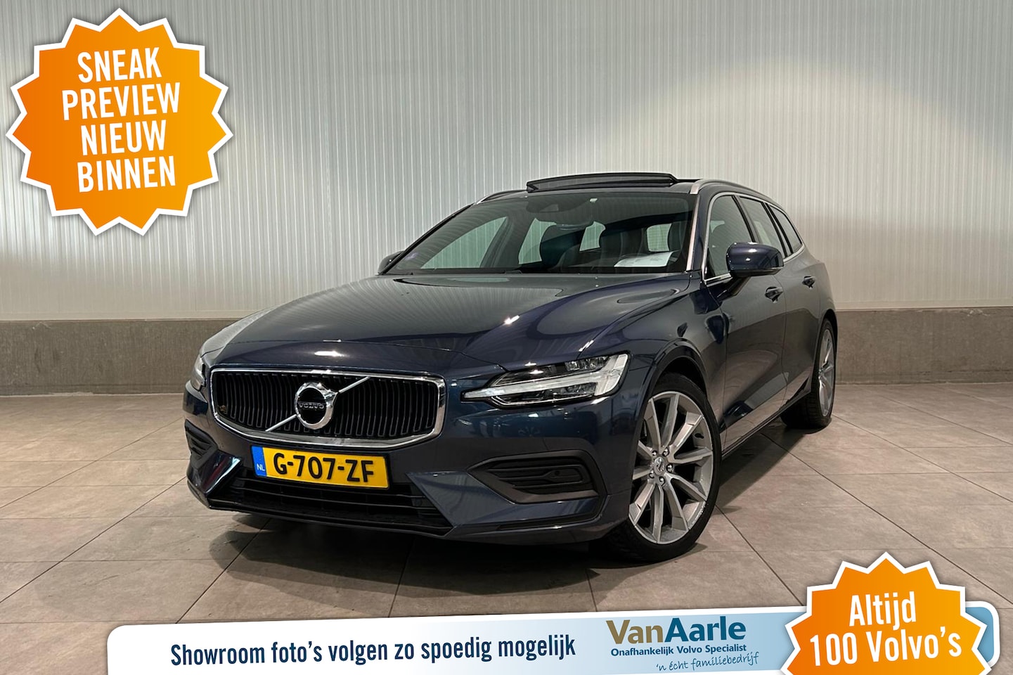 Volvo V60 - T4 Aut. Momentum Pro Leder Parkeercamera Stoelverwarming 190pk - AutoWereld.nl