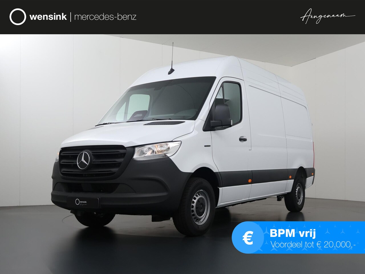 Mercedes-Benz eSprinter - 314 L2H2 RWD PRO | Snellader | Trekhaak | Apple carplay | 3-zits - AutoWereld.nl