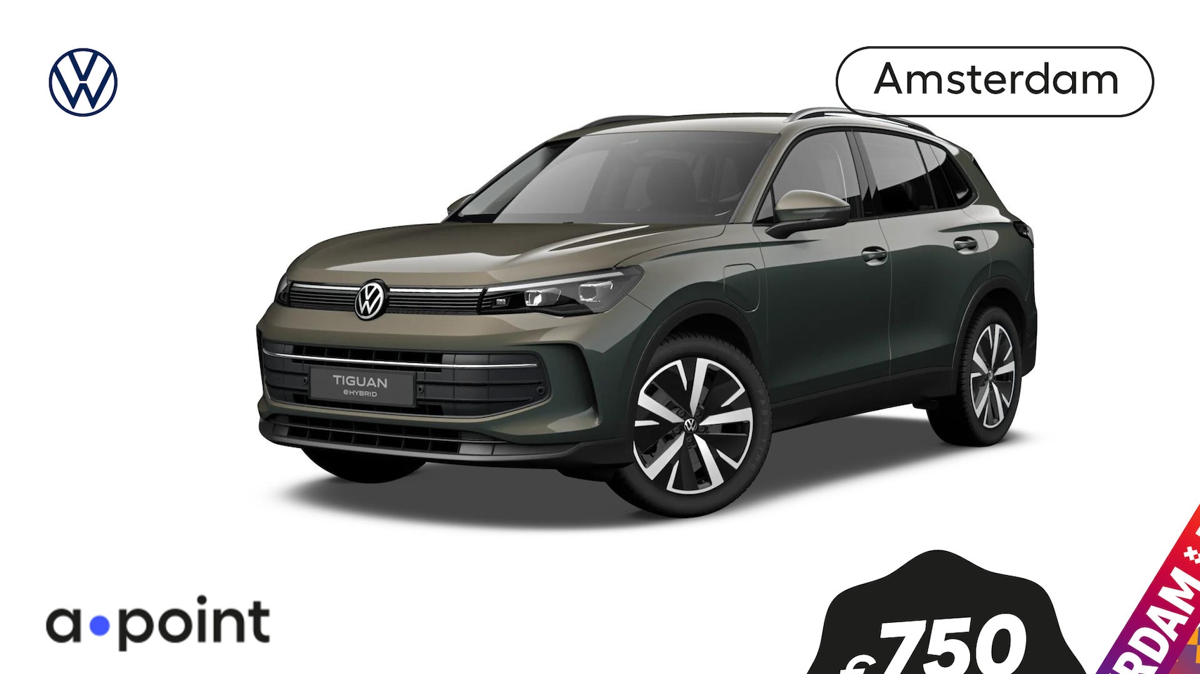 Volkswagen Tiguan - Life Edition 1.5 eHybrid 150 kW / 204 pk SUV 6 ver - AutoWereld.nl