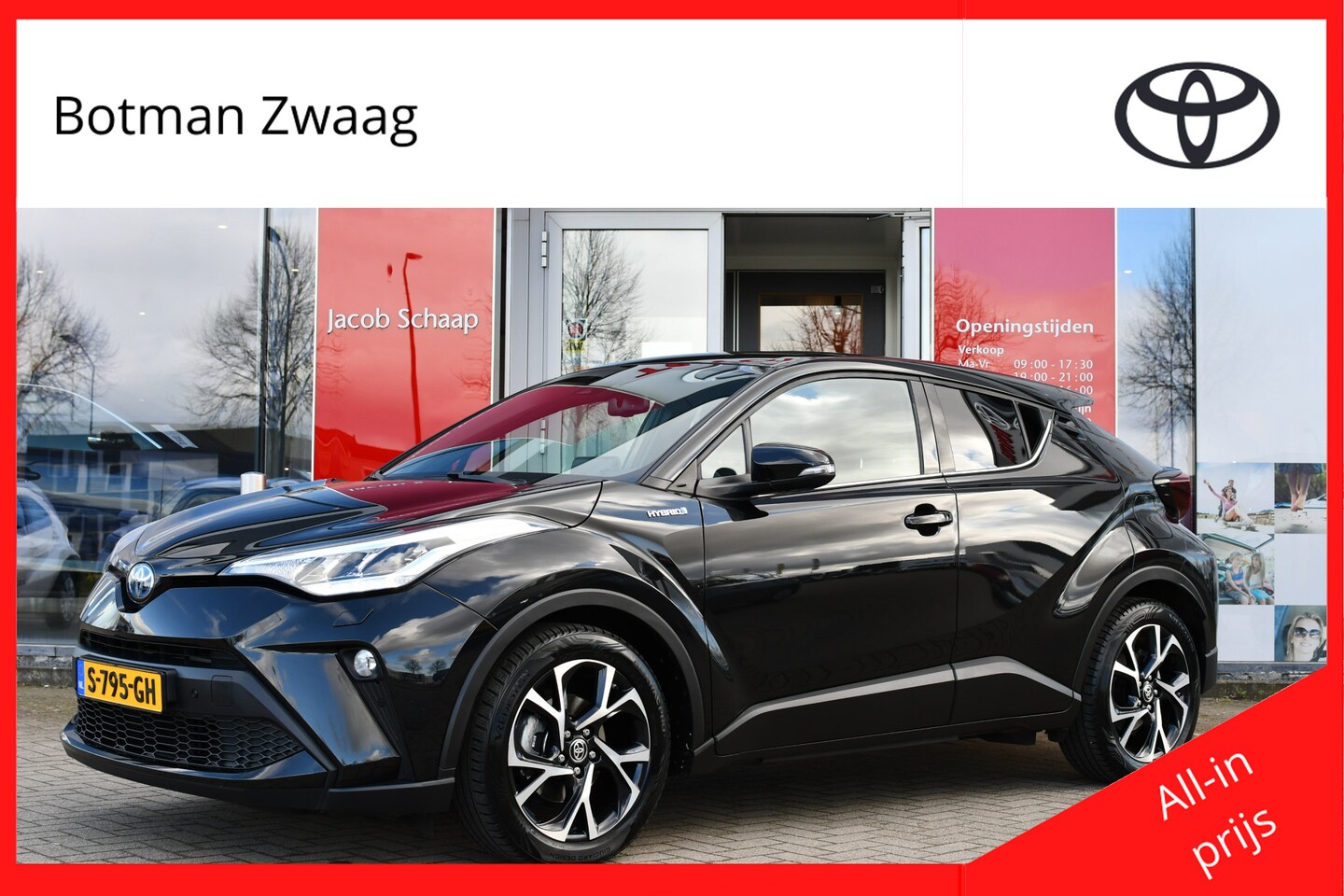 Toyota C-HR - 2.0 Hybrid Style Limited Automaat 184pk | Dodehoekdetectie | Apple Carplay/Android Auto | - AutoWereld.nl