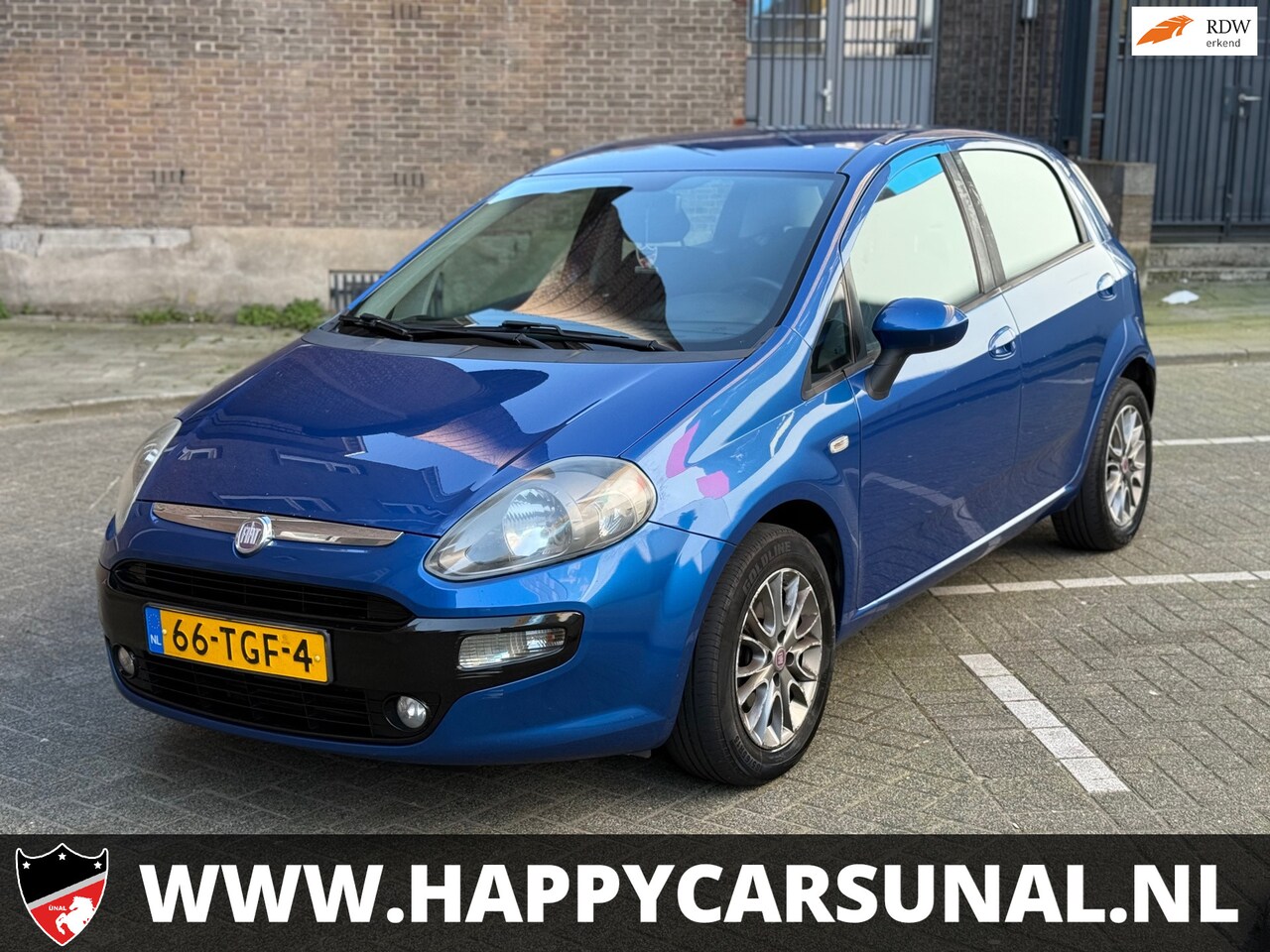 Fiat Punto Evo - 1.3 M-Jet Mylife 1.3 M-Jet Mylife, AIRCO, NIEUWE APK - AutoWereld.nl