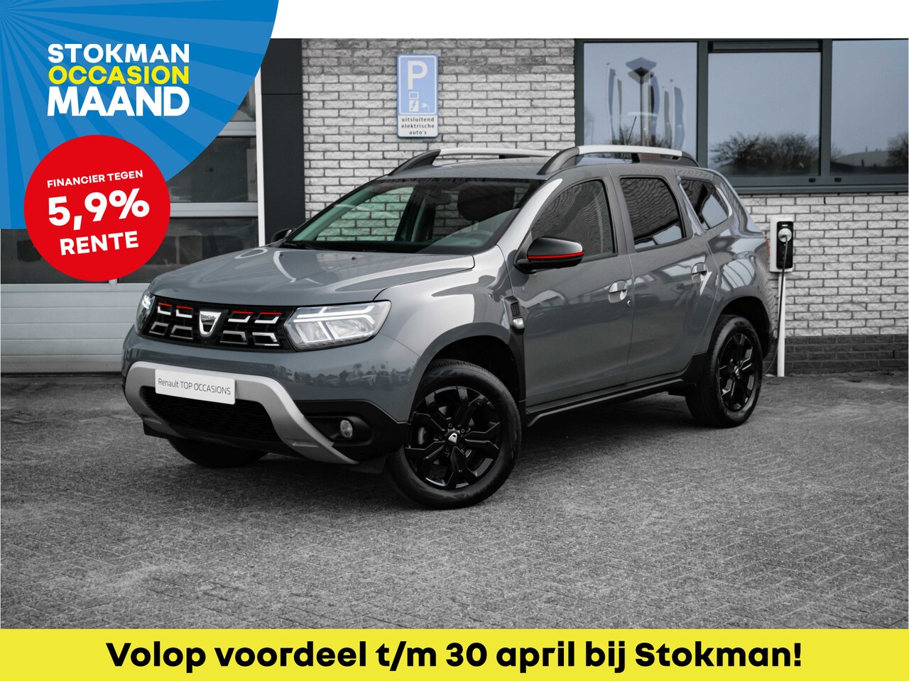 Dacia Duster - 1.0 TCe 92 PK Bi-Fuel Extreme | trekhaak | 360 graden camera | LM 17"velgen | NAVI | Apple - AutoWereld.nl