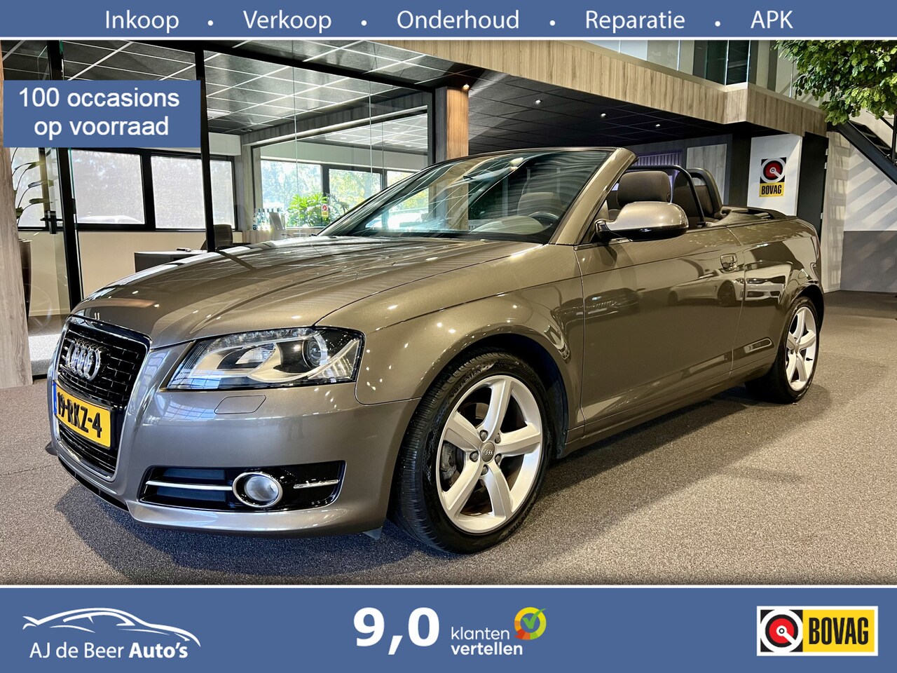 Audi A3 Cabriolet - 1.2 TFSI Ambition Pro Line Business LED | Xenon | Airco | Stoelverwarming |  Cruise - AutoWereld.nl
