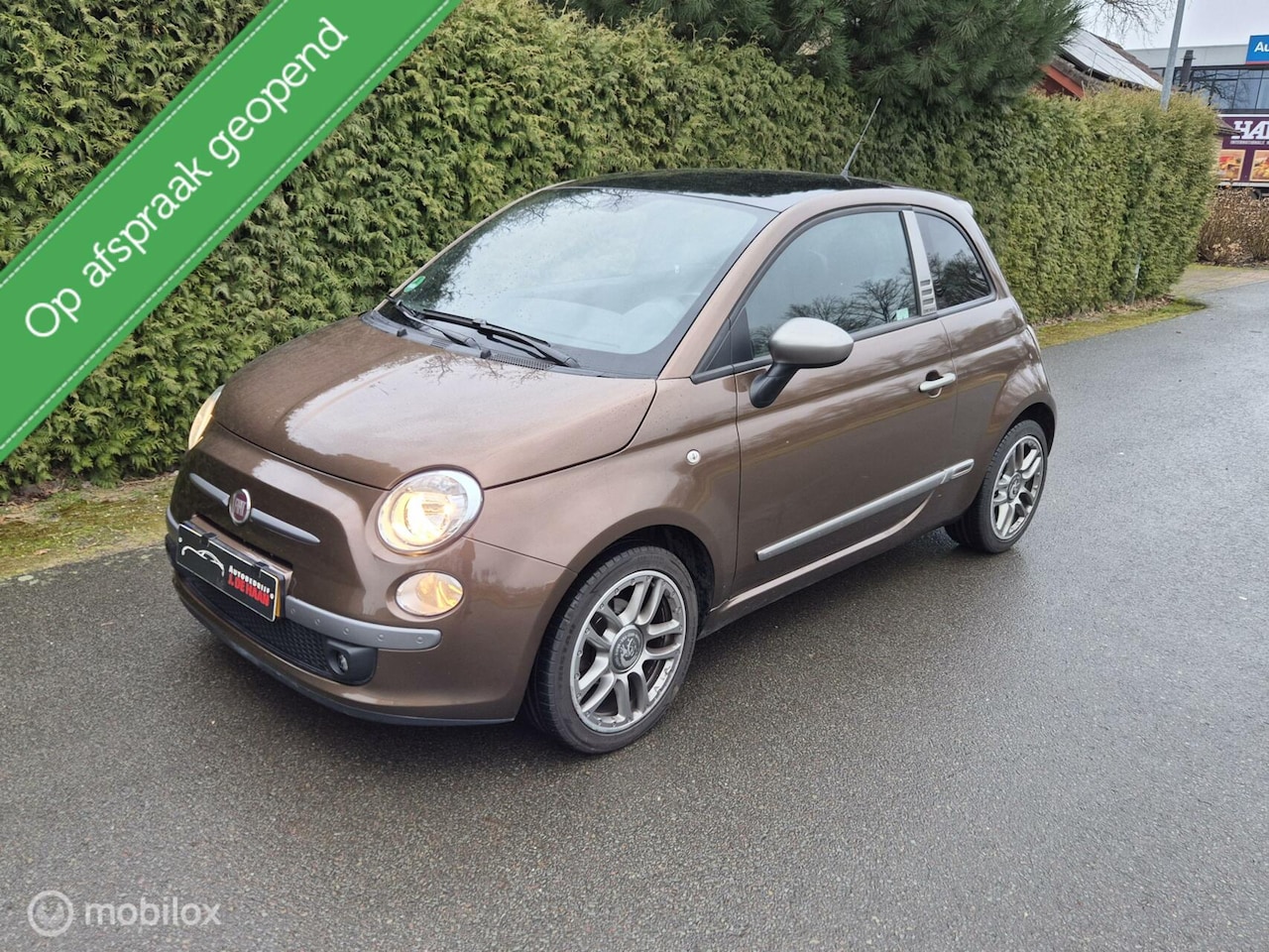 Fiat 500 - 1.2 By Diesel Climate-control Panoramadak Leder - AutoWereld.nl