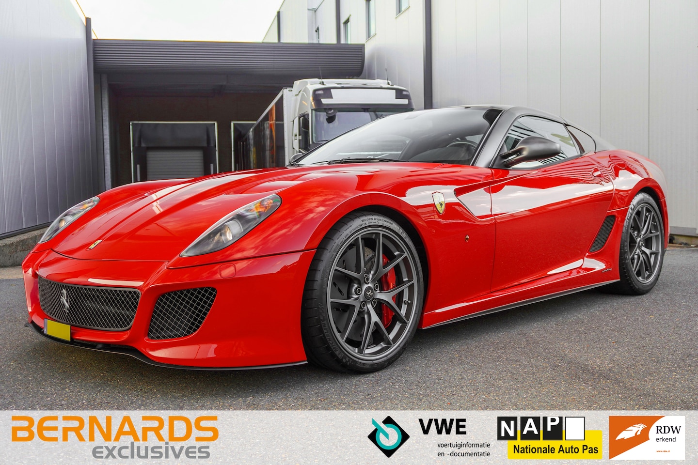 Ferrari 599 - GTO V12 - Rosso Scuderia - 1 of 599 - AutoWereld.nl