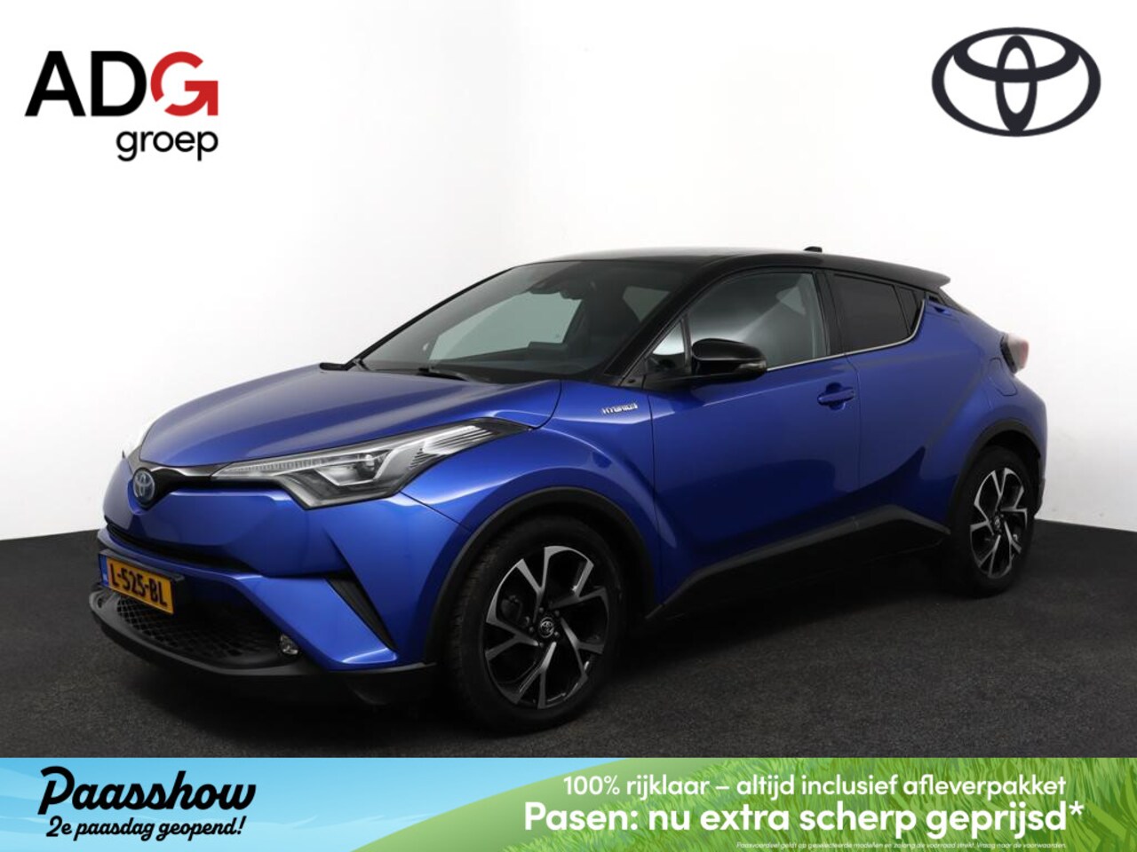 Toyota C-HR - 1.8 Hybrid Adventure Bi-Tone | Leder | JBL | Stoelverwarming | Camera | Climate Control - AutoWereld.nl