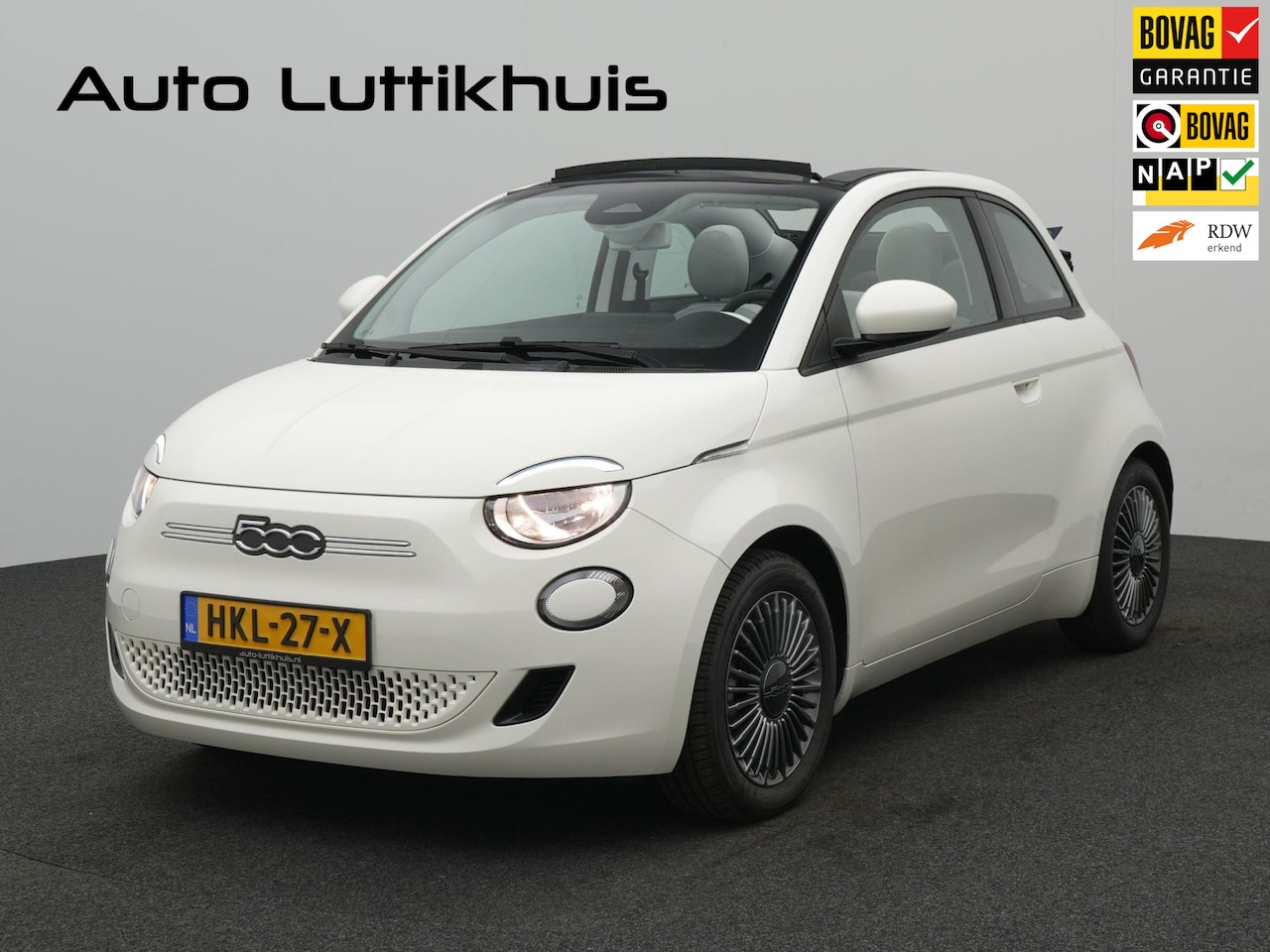 Fiat 500 C - Icon 42 kWh Cabrio - AutoWereld.nl