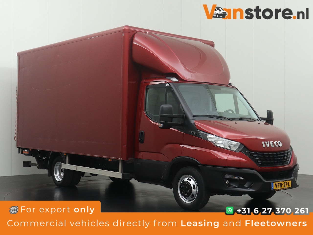 Iveco Daily - 35C16 3.0Ltr Bakwagen+Laadklep | Navigatie | 3-Persoons - AutoWereld.nl