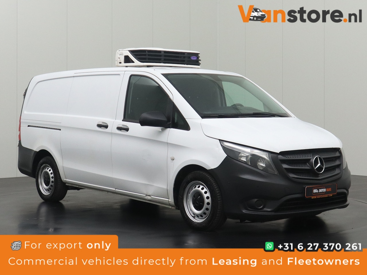 Mercedes-Benz Vito - 114CDI Lang Koel/Vriesauto 12/220V | Airco | Cruise - AutoWereld.nl