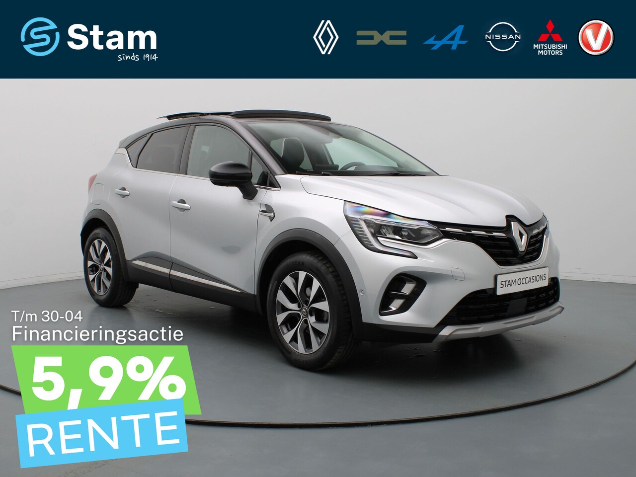 Renault Captur - TCe 100pk Edition One 360° Camera | Climate | Navi | Parksens. | Schuif-/kanteldak - AutoWereld.nl