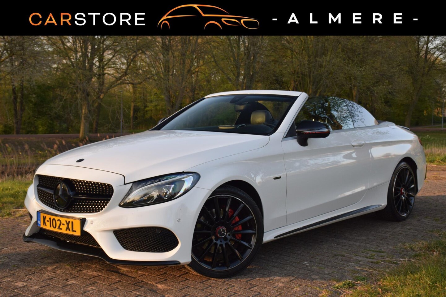 Mercedes-Benz C-klasse Cabrio - 180 Edition 1*AMG-Pakket*Burmester*Nekverwarming*Aut*Enz - AutoWereld.nl