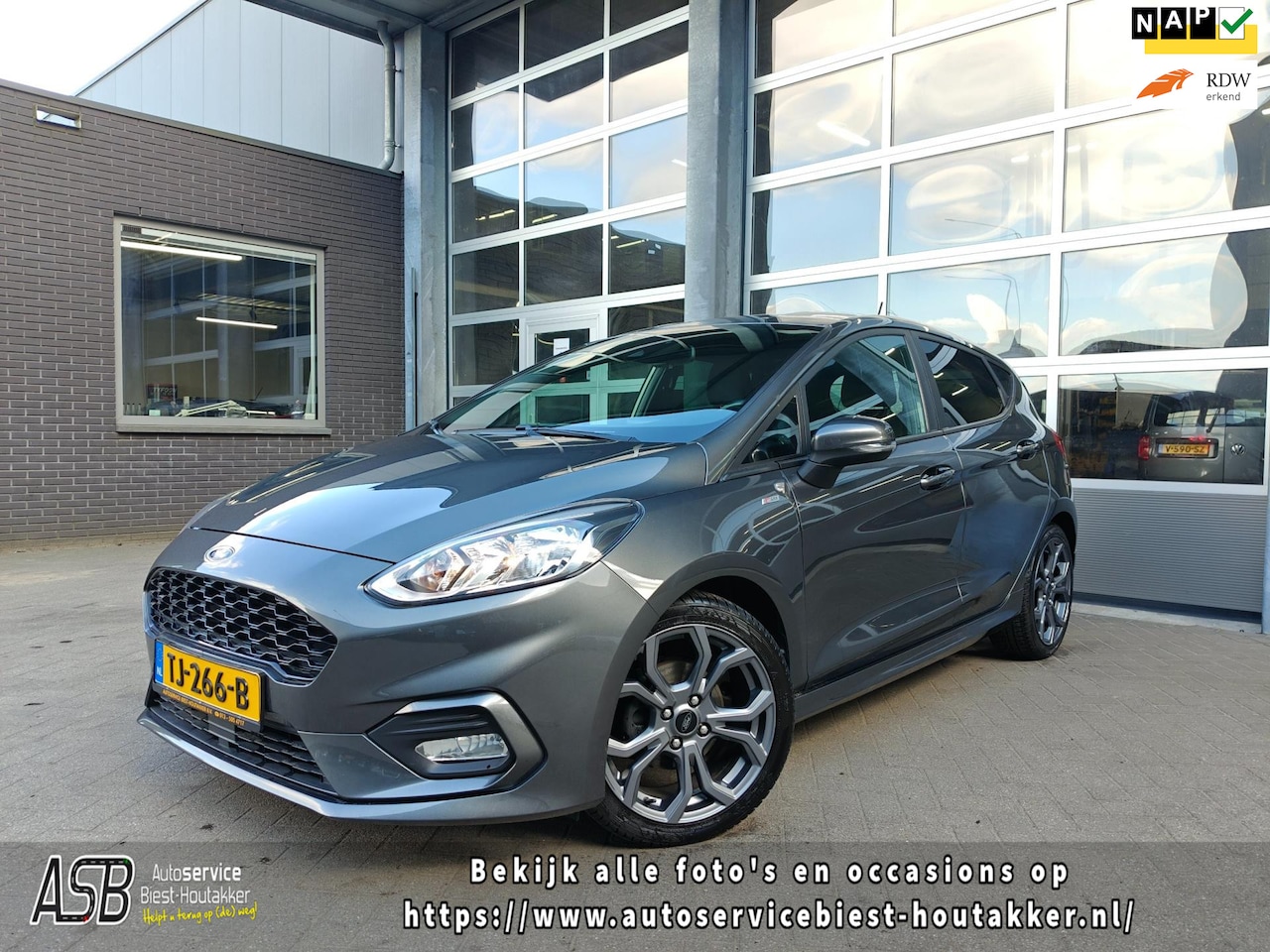 Ford Fiesta - 1.0 EcoBoost ST-Line | 5-deurs | Carplay | Keyless | Airco |Navi | Cruise | Camera | Drive - AutoWereld.nl