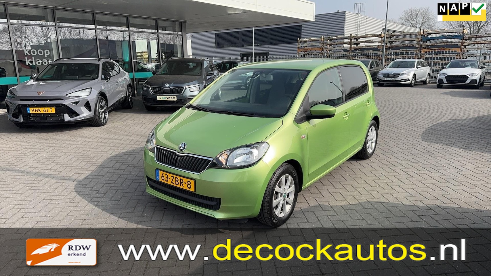 Skoda Citigo - 1.0 Greentech Ambition/AIRCO - AutoWereld.nl