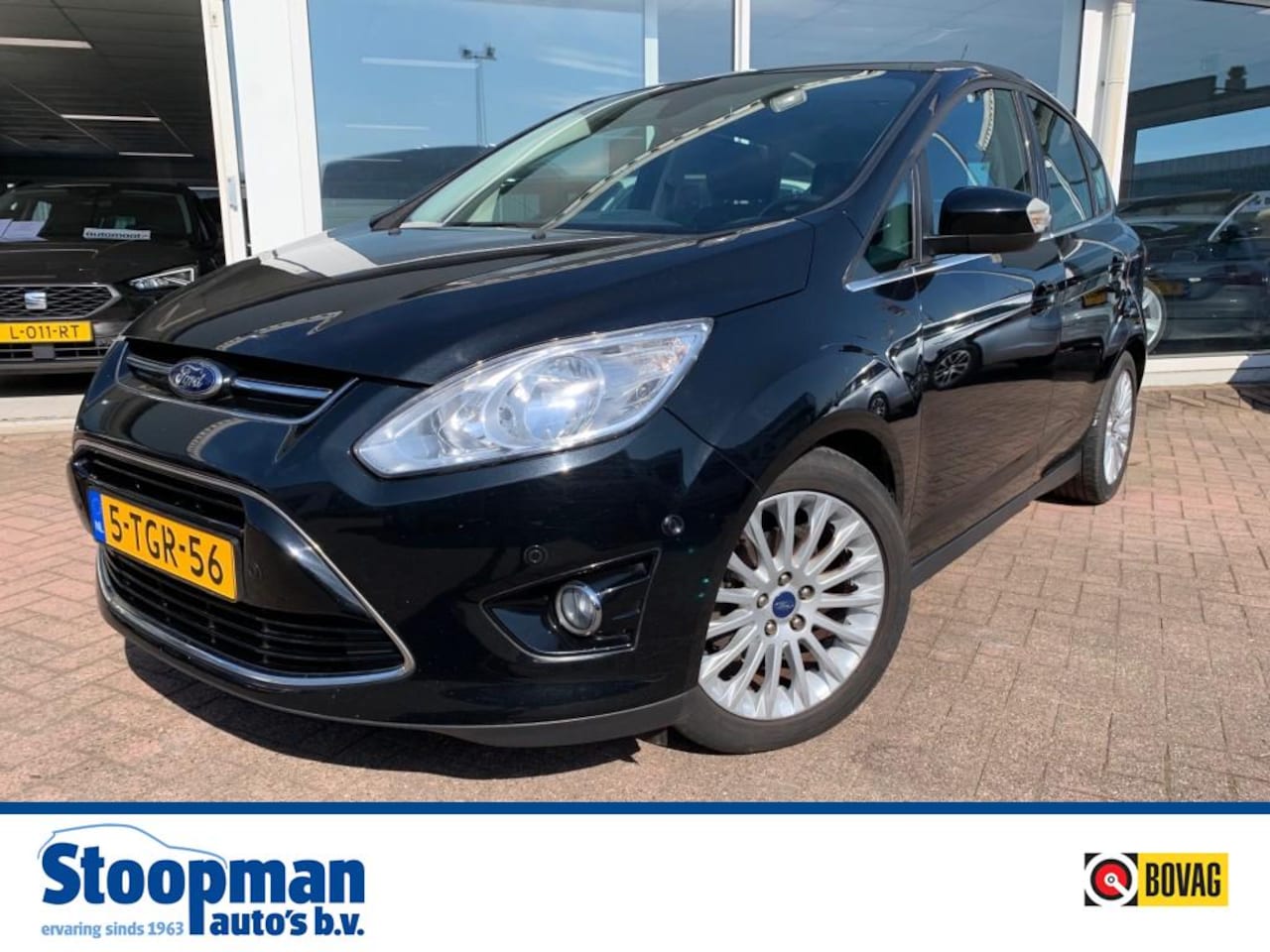Ford C-Max - 130pk Lease Titanium Clima Cruise Navi Bluetooth PDC - AutoWereld.nl