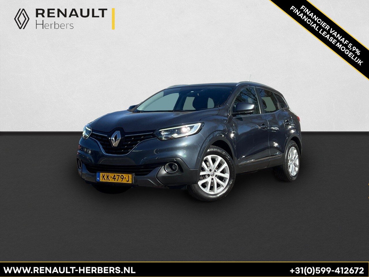 Renault Kadjar - 1.2 TCe Intens EDC AUTOMAAT / CAMERA / ECC - AutoWereld.nl