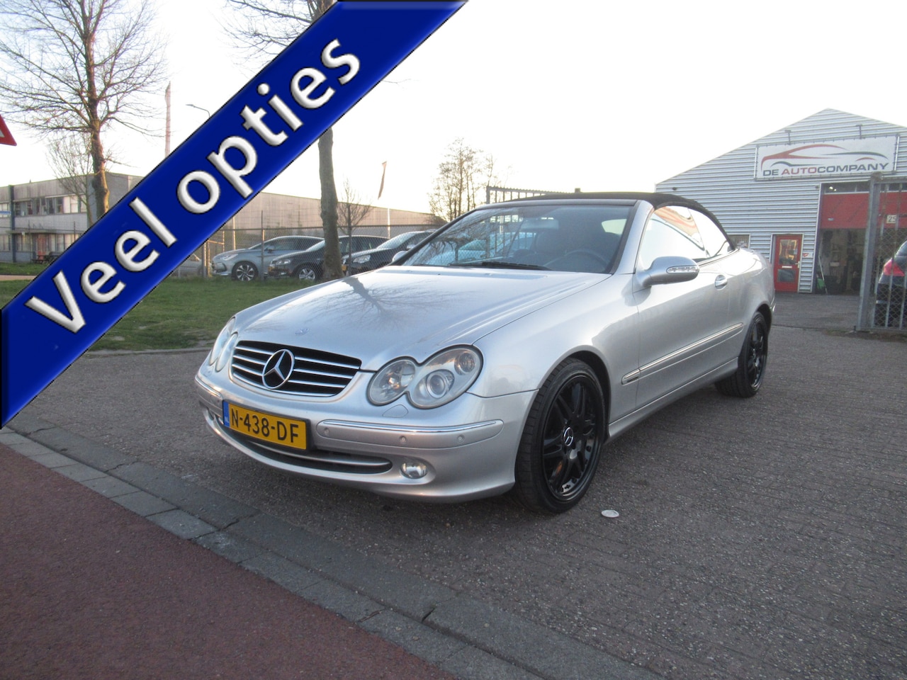 Mercedes-Benz CLK-klasse Cabrio - 200 K. Avantgarde zeer Nette Auto Goed Onderhouden - AutoWereld.nl