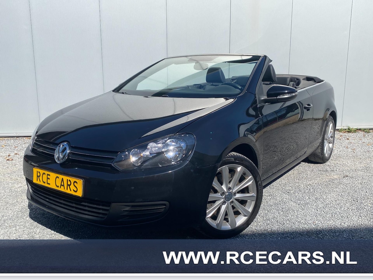 Volkswagen Golf Cabriolet - 1.4 TSI Exclusive Leder Cruisecontr Clima Blueth SToelverw - AutoWereld.nl