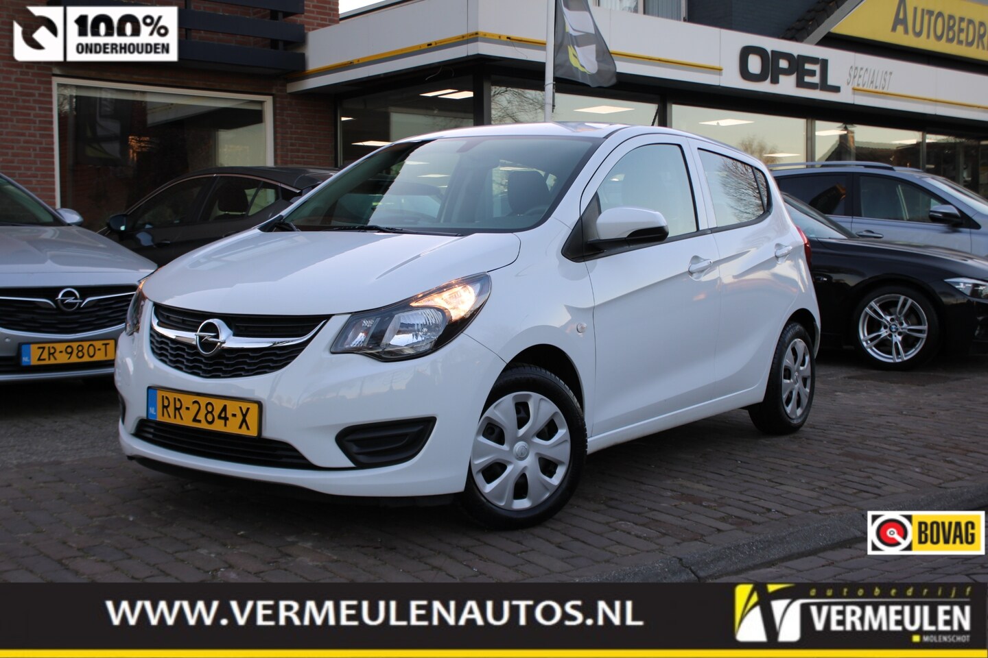 Opel Karl - 1.0 ecoFLEX 75PK Edition + Airco/ Cruise/ Bluetooth/ NL auto - AutoWereld.nl