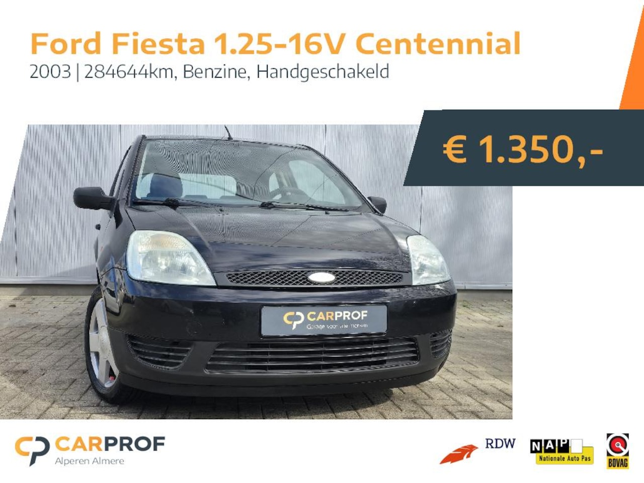 Ford Fiesta - 1.25-16V Centennial 1.25-16V Centennial - AutoWereld.nl