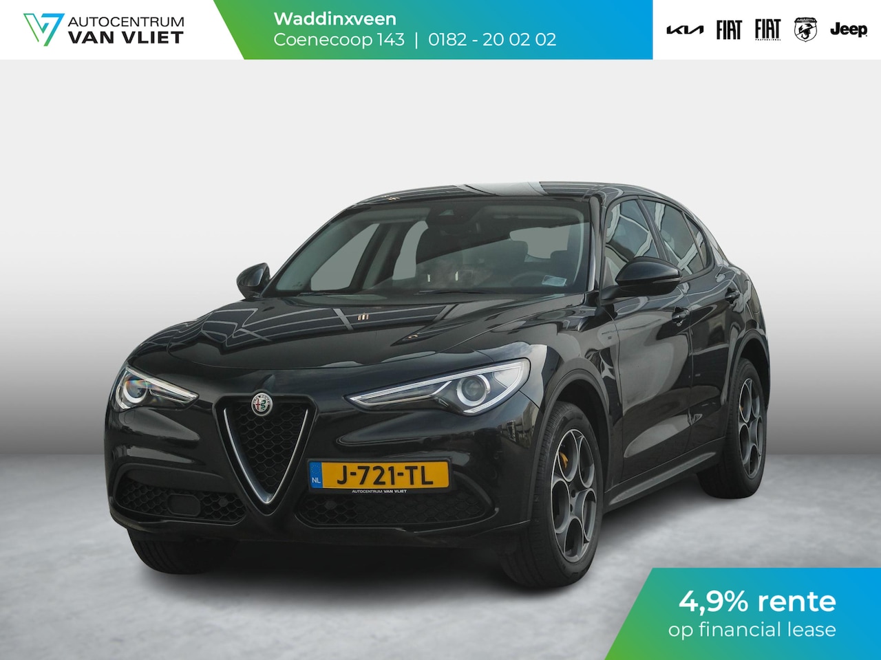 Alfa Romeo Stelvio - 2.0 Turbo Aut. AWD 200pk Super | Navi | Apple Carplay | 19" | Winter Pack | Camera | Xenon - AutoWereld.nl