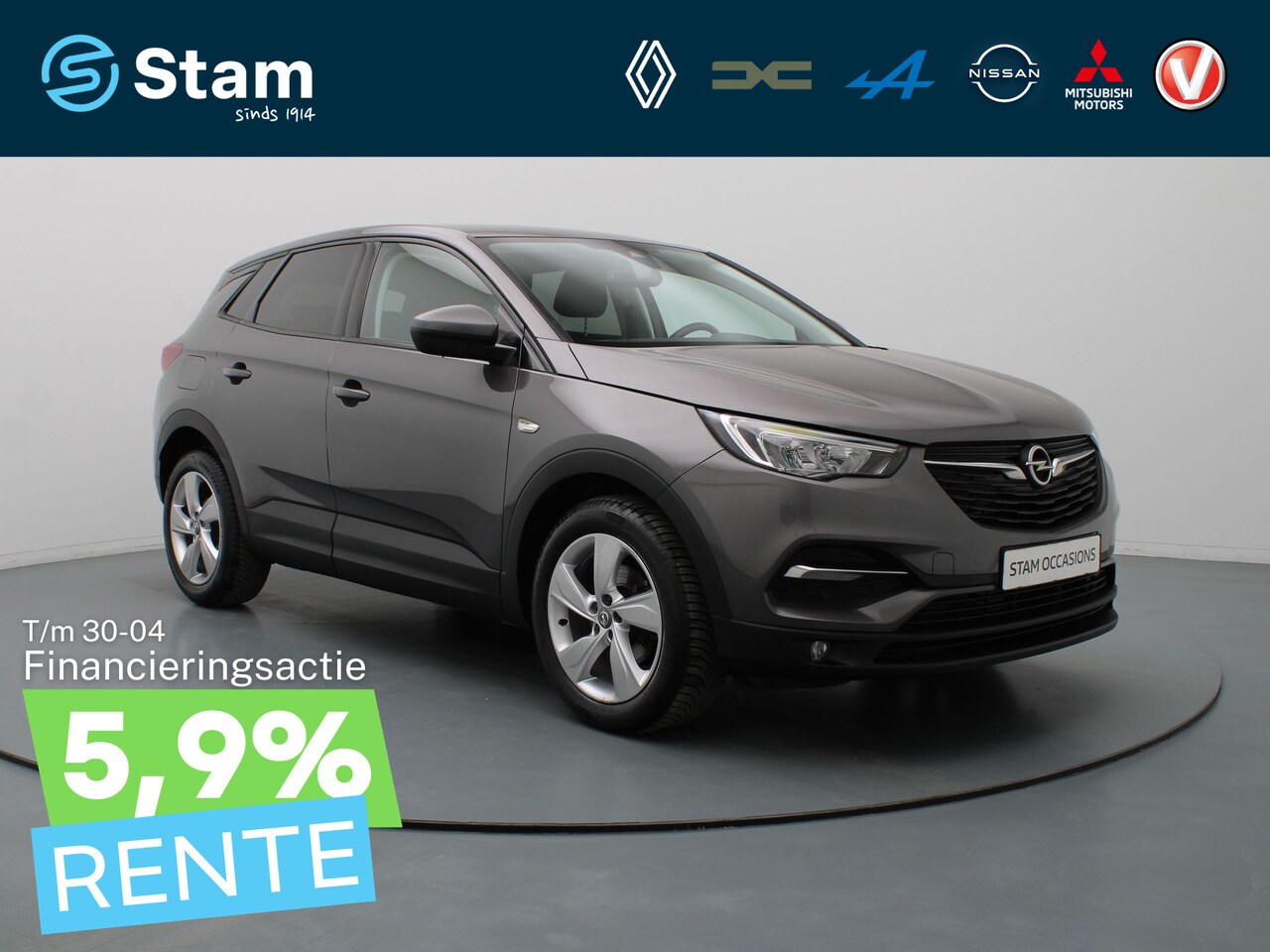 Opel Grandland X - 1.2 Turbo Ultimate Navig | Parkeersensoren voor en achter | Airco - AutoWereld.nl