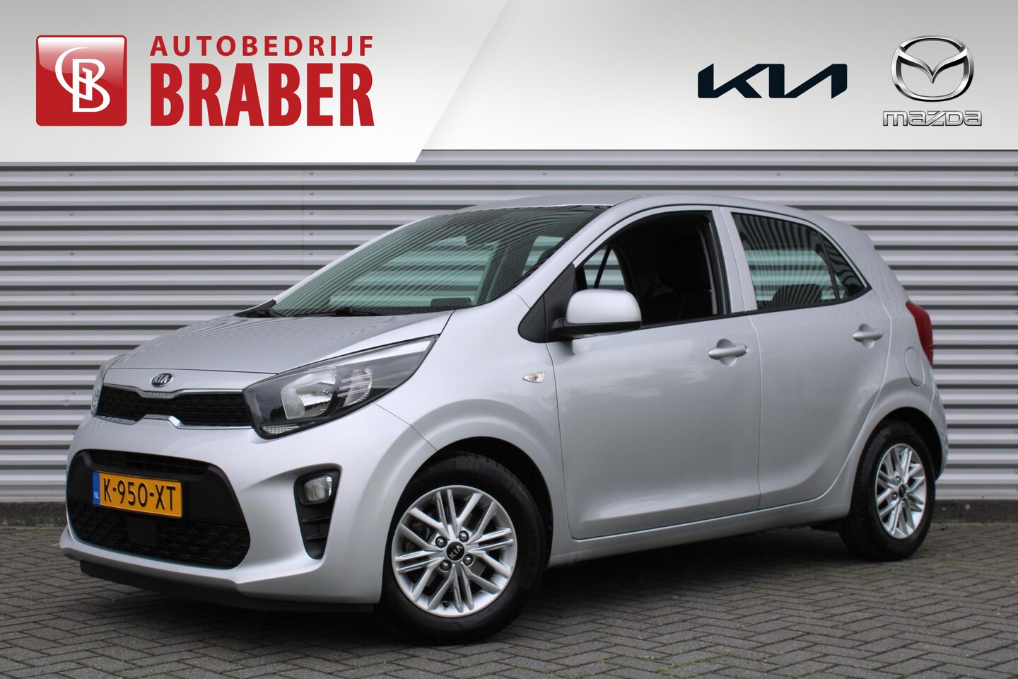 Kia Picanto - 1.0 DPi DynamicLine | Airco | Apple Carplay | Android auto | 14" LM | Camera | Cruise | - AutoWereld.nl