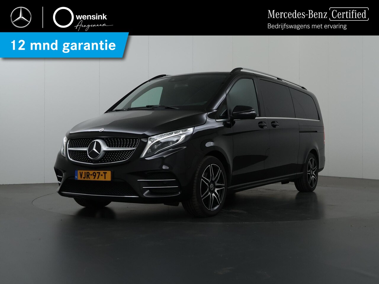 Mercedes-Benz V-klasse - 300d | L3 XL | AMG | Dubbele Cabine | Navigatie | Lederen bekleding | Distronic | Stoelver - AutoWereld.nl