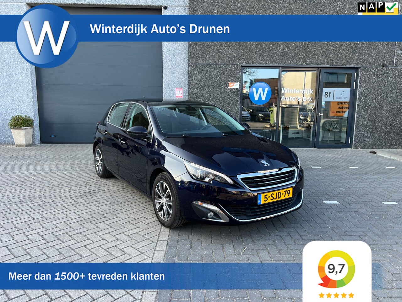 Peugeot 308 - 1.6 THP Première 1 Eigenaar! 6 Maanden Garantie! - AutoWereld.nl