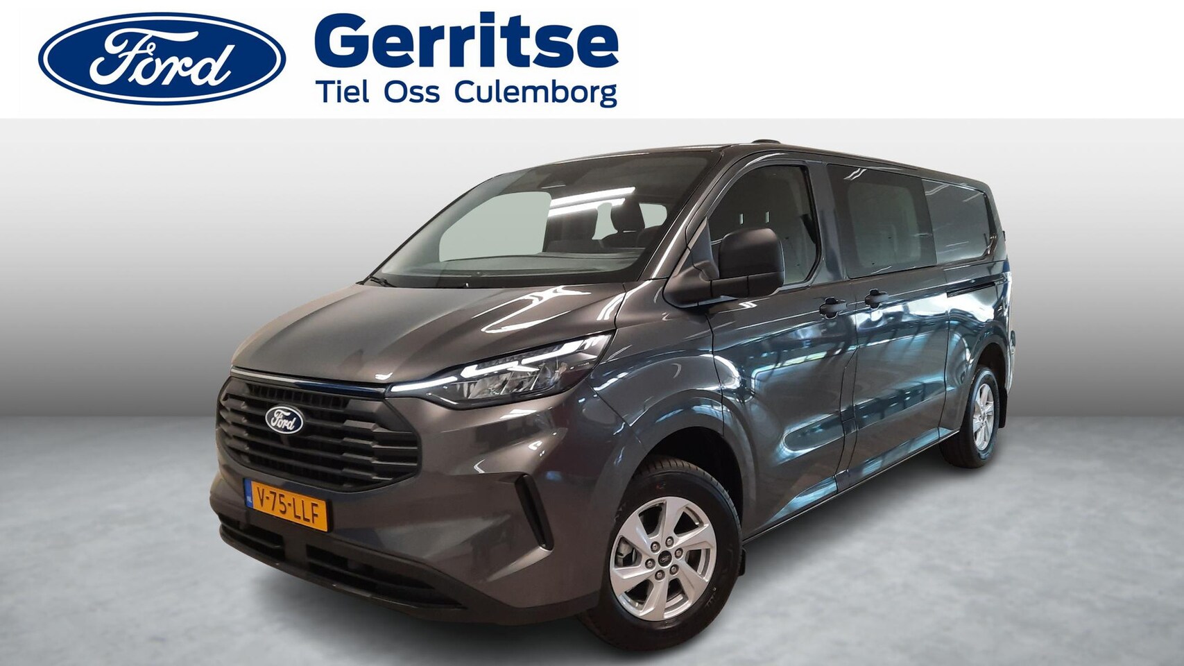 Ford Transit Custom - 320 2.0 TDCI L2H1 Trend DC Zeer veel opties, 5 persoons! - AutoWereld.nl