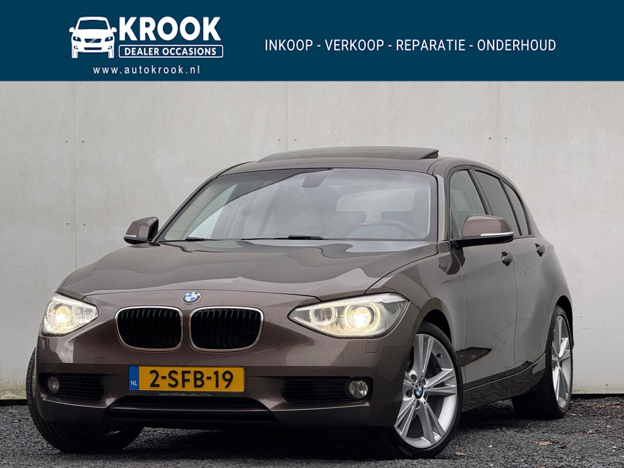 BMW 1-serie - 118i High Executive | 2013 | Automaat | Schuifdak | - AutoWereld.nl