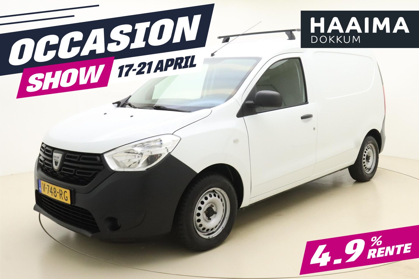Dacia Dokker - 1.5 dCi 75 Basic | Trekhaak | Dakdragers | Zijschuifdeur | Radio - AutoWereld.nl