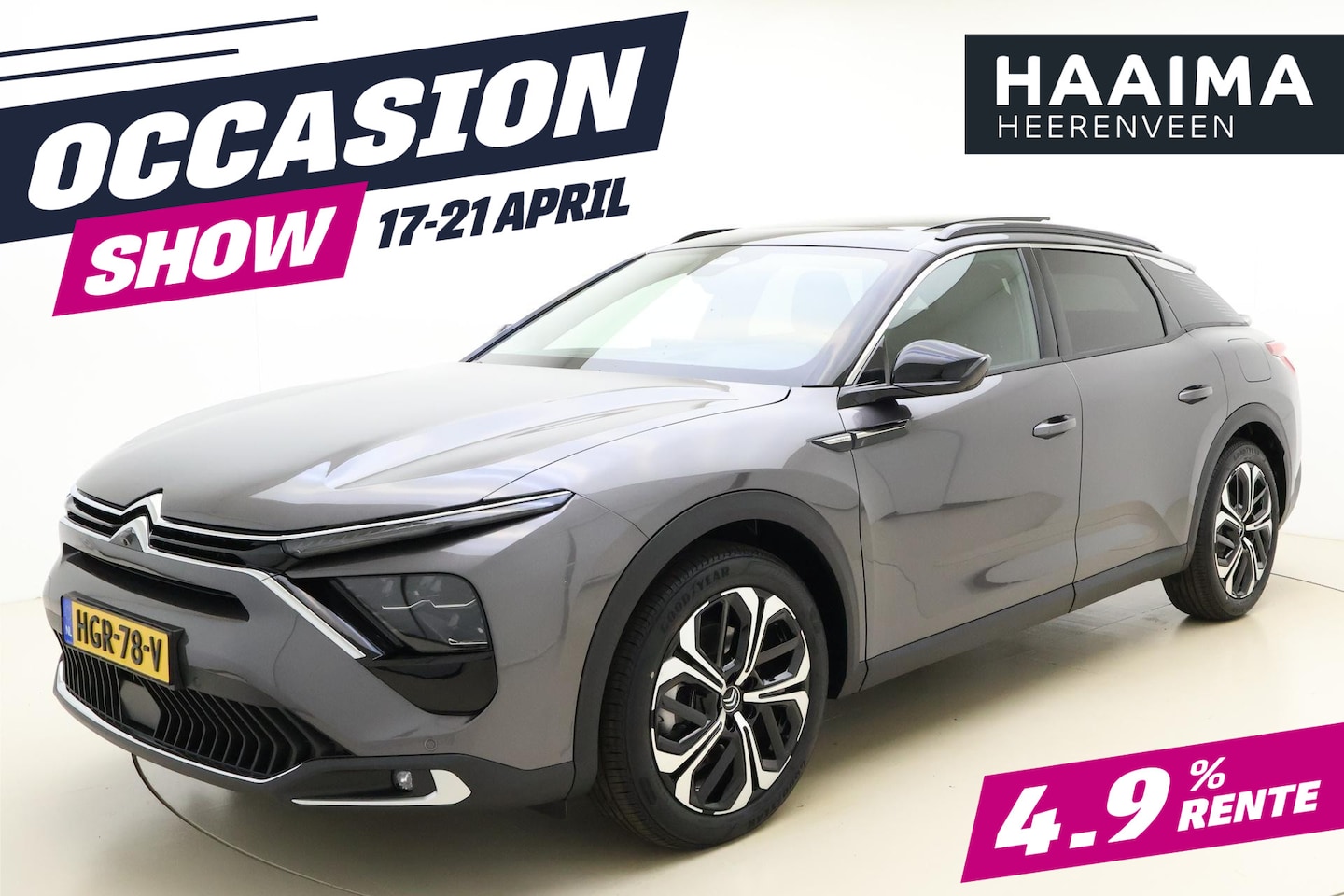 Citroën C5 X - 1.6 Plug-in Hybrid 225 Max | Comfort stoelen/onderstel | Elektr. achterklep | Elektr. pano - AutoWereld.nl