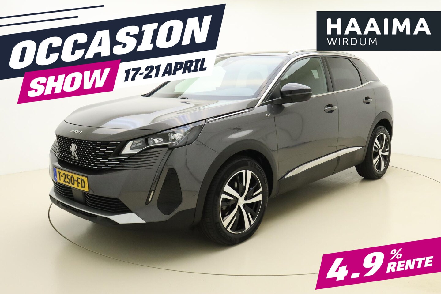 Peugeot 3008 - 1.2T 130pk Automaat GT | Navigatie | Climate & Cruise Control | Achteruitrijd Camera | LED - AutoWereld.nl