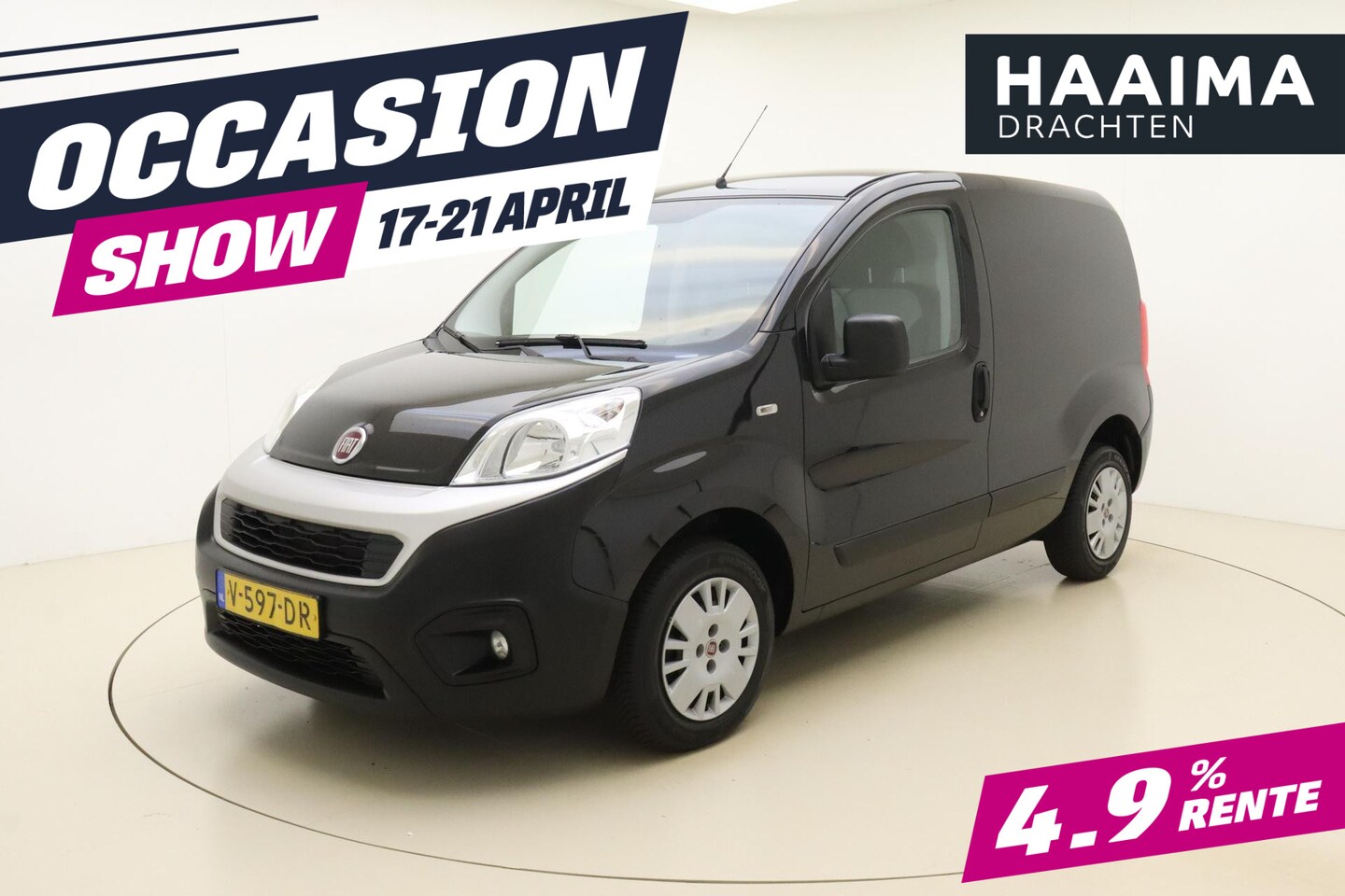 Fiat Fiorino - 1.3 MJ SX | Airco | Navigatie | Bluetooth | Parkeersensoren achter - AutoWereld.nl