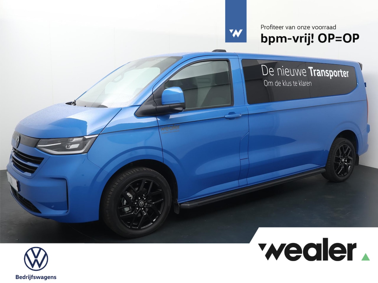 Volkswagen Transporter - 2.0 TDI L2H1 Bulli Intro | BPM Vrij | 170pk Automaat | IQ-LED | Comfortstoelen | Navigatie - AutoWereld.nl