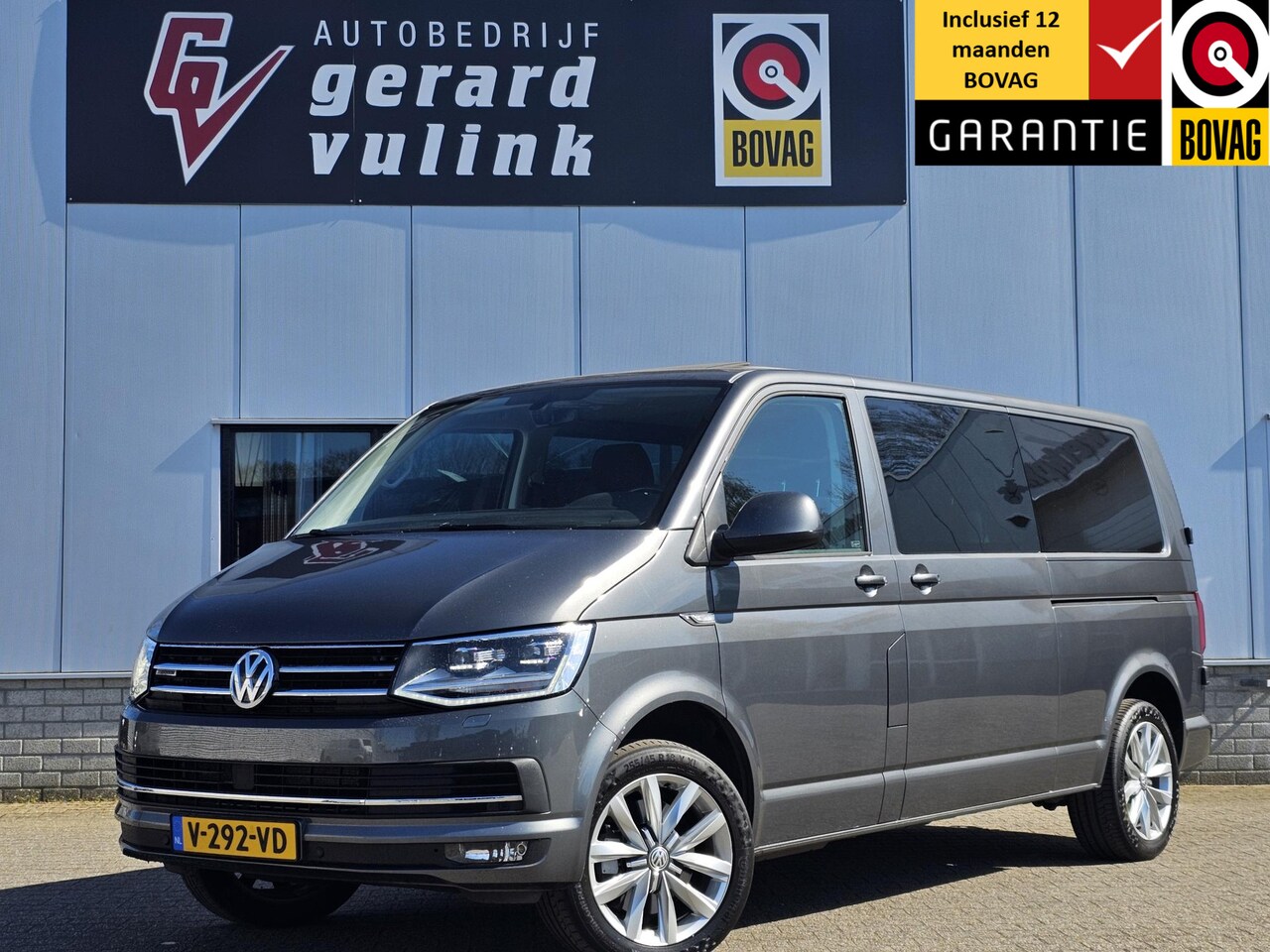 Volkswagen Transporter - 2.0 TDI 204PK L2H1 DC Highline 4-MOTION 2X SCHUIFD - AutoWereld.nl