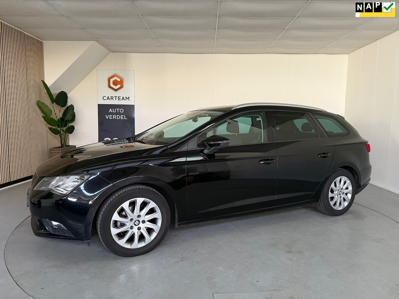 Seat Leon ST - 1.0 EcoTSI Style Connect Airco, Navigatie, Trekhaak, LMV, cr. control - AutoWereld.nl