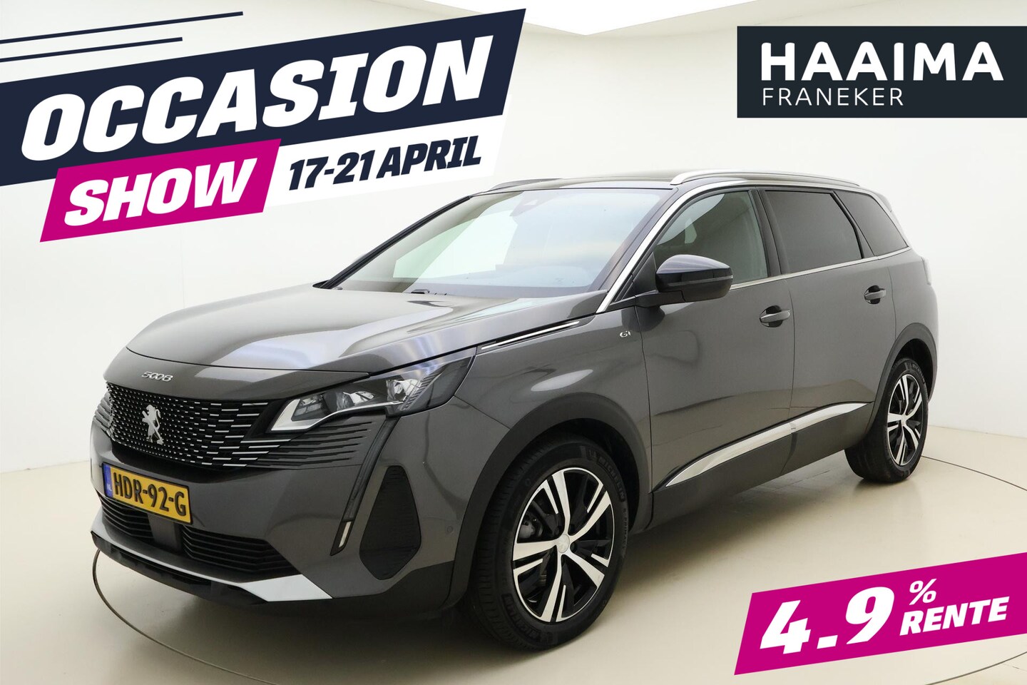 Peugeot 5008 - 1.2 Turbo GT 130pk | Panorama dak | Digitale cockpit | Achteruitrijcamera | Navigatie | Lu - AutoWereld.nl