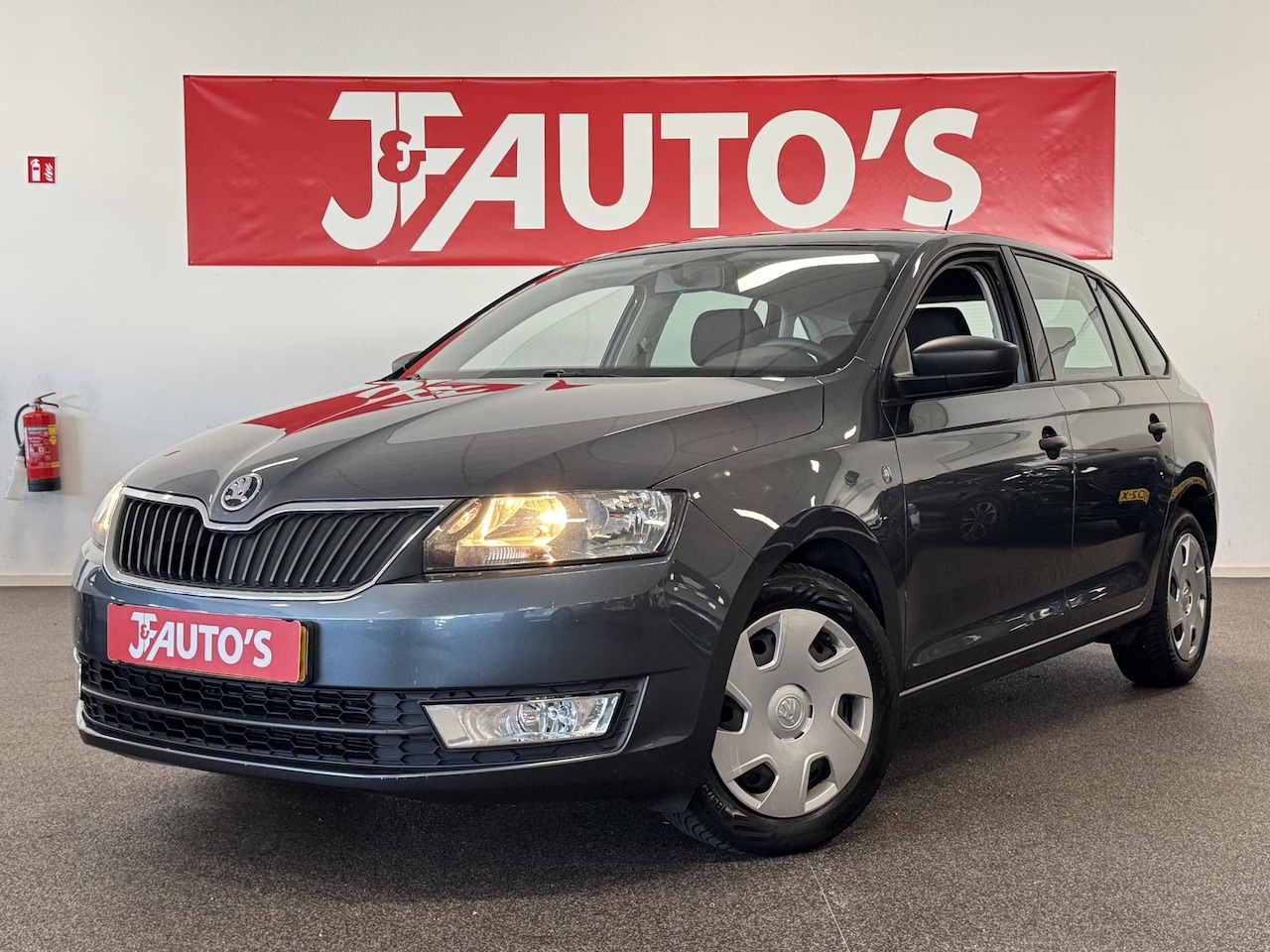 Skoda Rapid Spaceback - 1.2 TSI Greentech Active EC AIRCO, CRUISE, ELEC PAKKET, - AutoWereld.nl