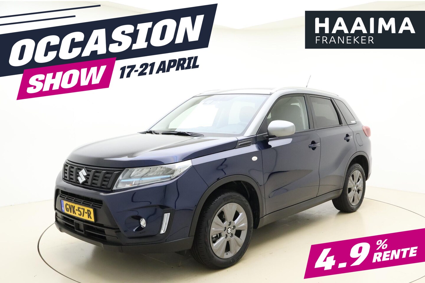Suzuki Vitara - 1.5 Hybrid Select Automaat 115pk | Navigatie | Climate Control | Stoelverwarming | Camera - AutoWereld.nl