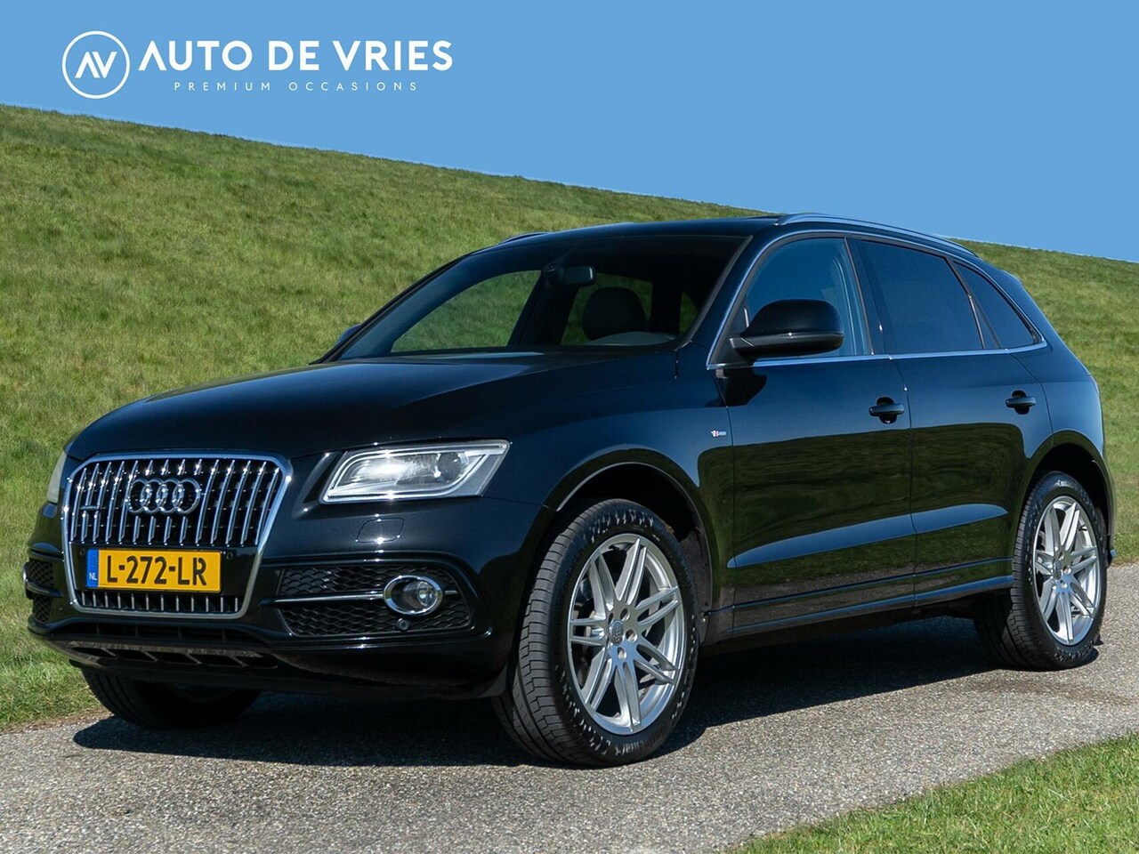 Audi Q5 - 2.0 TFSI 224pk Quattro S-Line | Panoramadak | Zwart leder | Navigatie - AutoWereld.nl