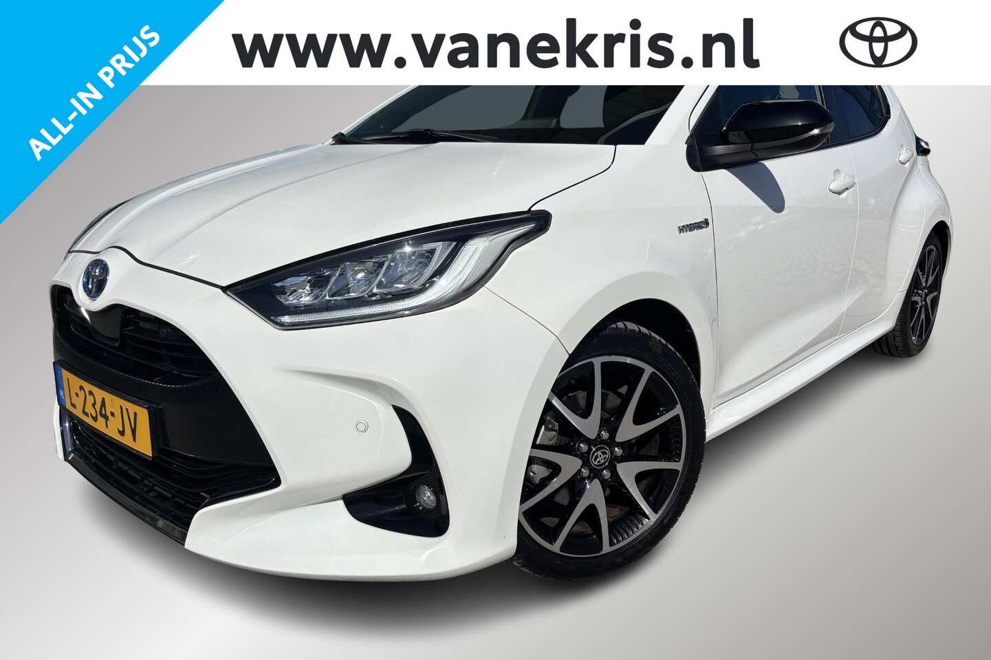 Toyota Yaris - 1.5 Hybrid Executive Premium Pack, Panoramadak, Apple carplay, Android auto. - AutoWereld.nl
