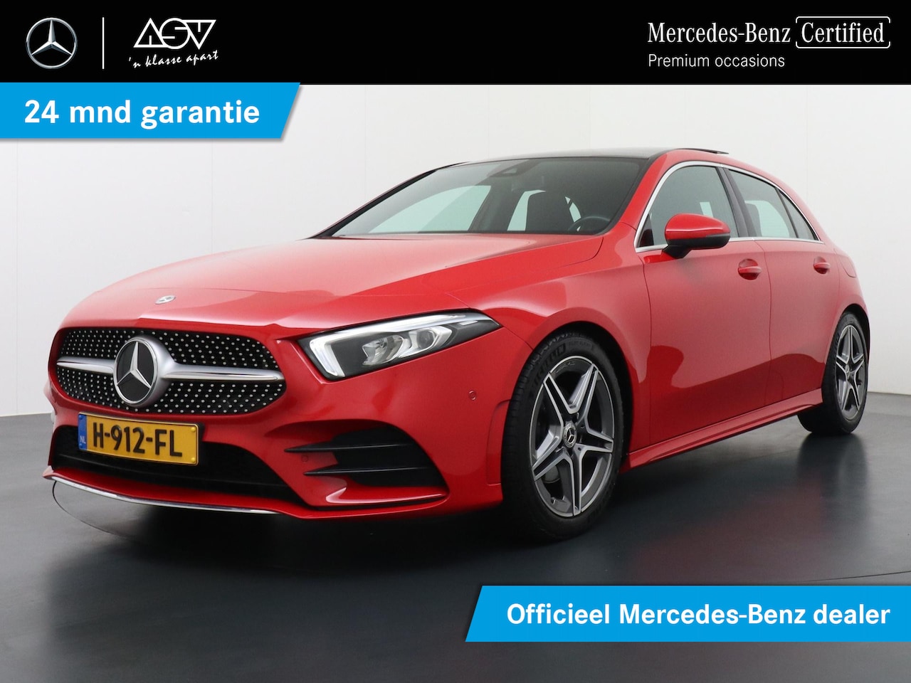 Mercedes-Benz A-klasse - 200 Business Solution AMG | Panorama - Schuifdak | LED Koplampen | Stoelverwarming Voor | - AutoWereld.nl